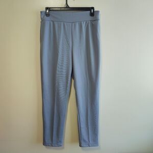 Blair Flat Front Double Knit Pull On Business Pants Officecore Career Women 16